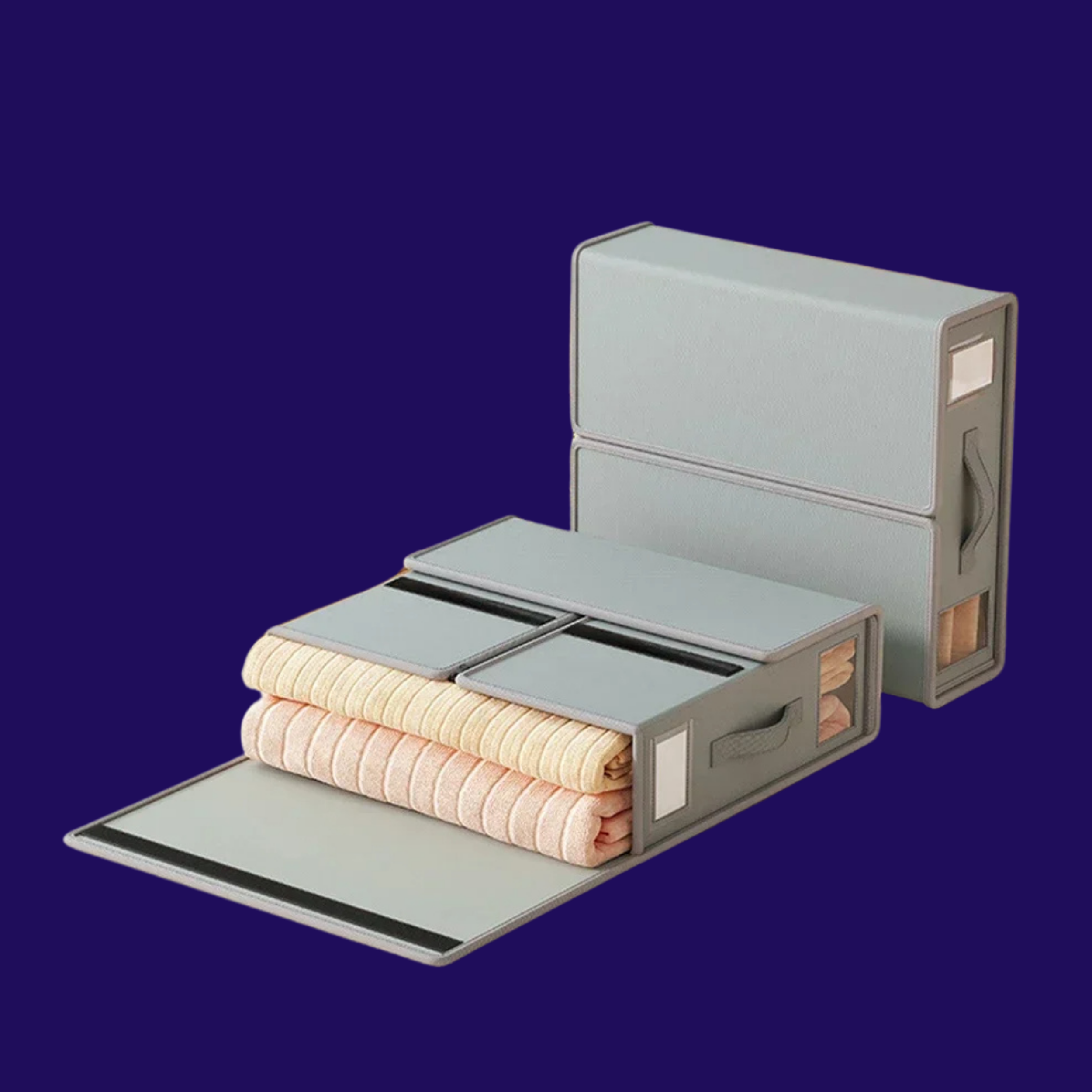 קופסת אחסון למצעים