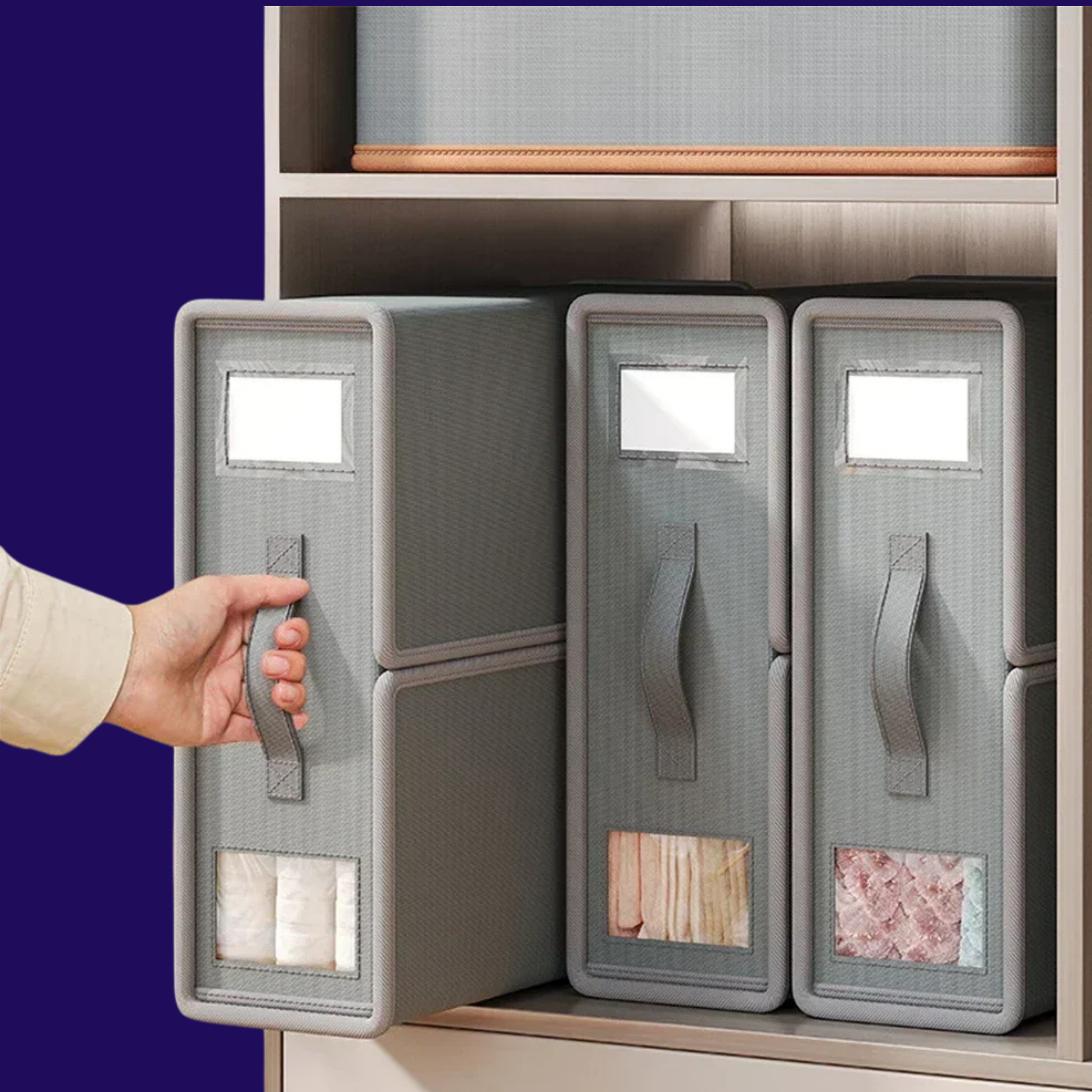 קופסת אחסון למצעים