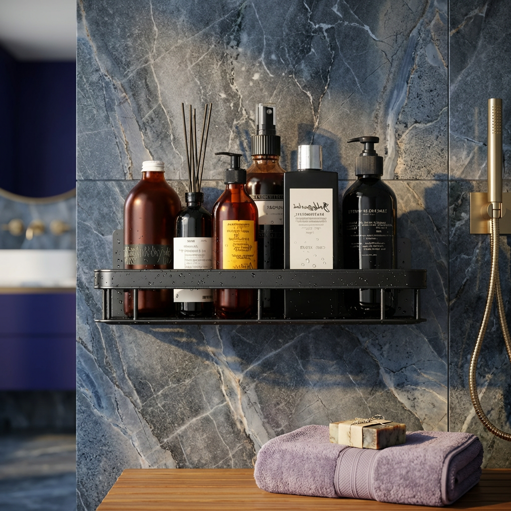 מדף אמבטיה תלוי
